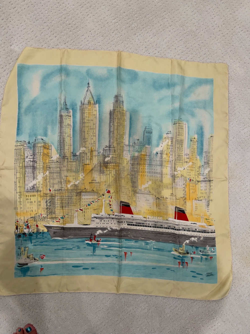 Silk scarf